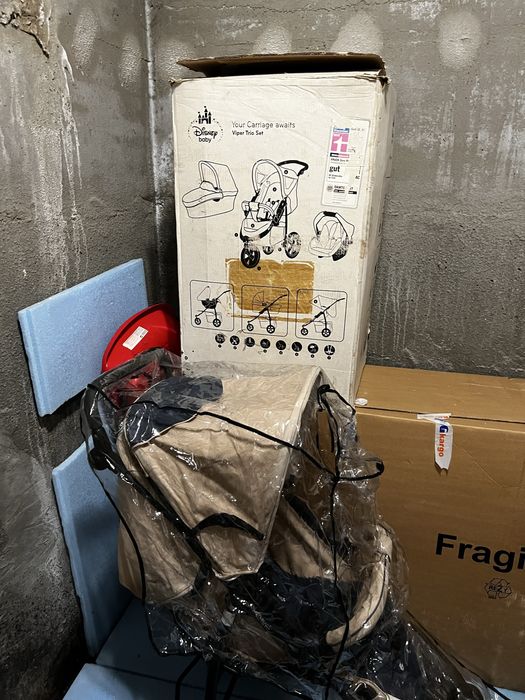 Детска количка Hauck Disney 3 в 1 + дъждобран