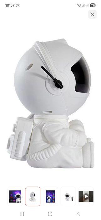 Светильник  астронавт новый