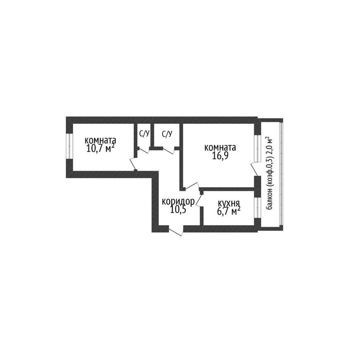 2 ком квартира ул Урицкого