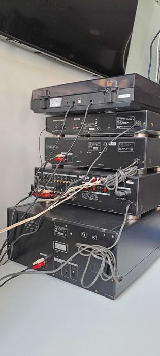 Sony Amplificator Japan Pickup Deck CD Tuner Linie 5 Piese