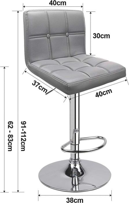 Високи бар столове за градина