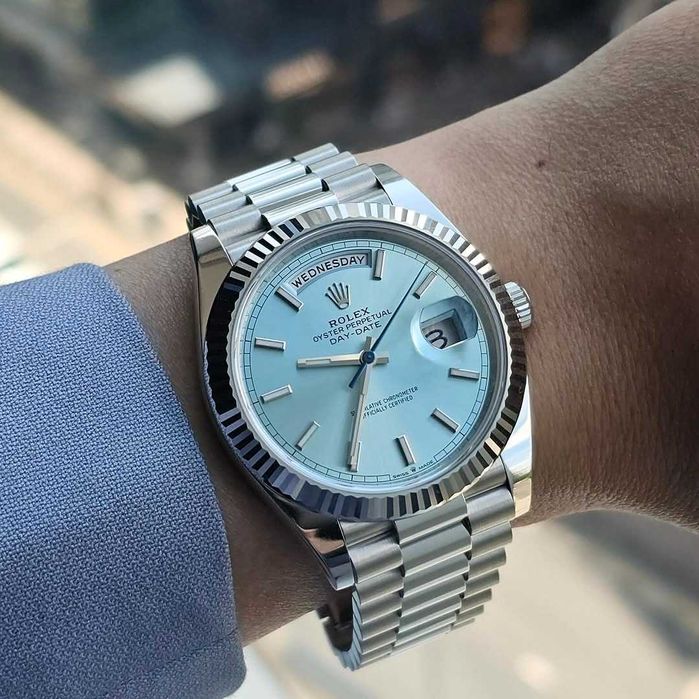 rolex day-date 40mm president platinum
