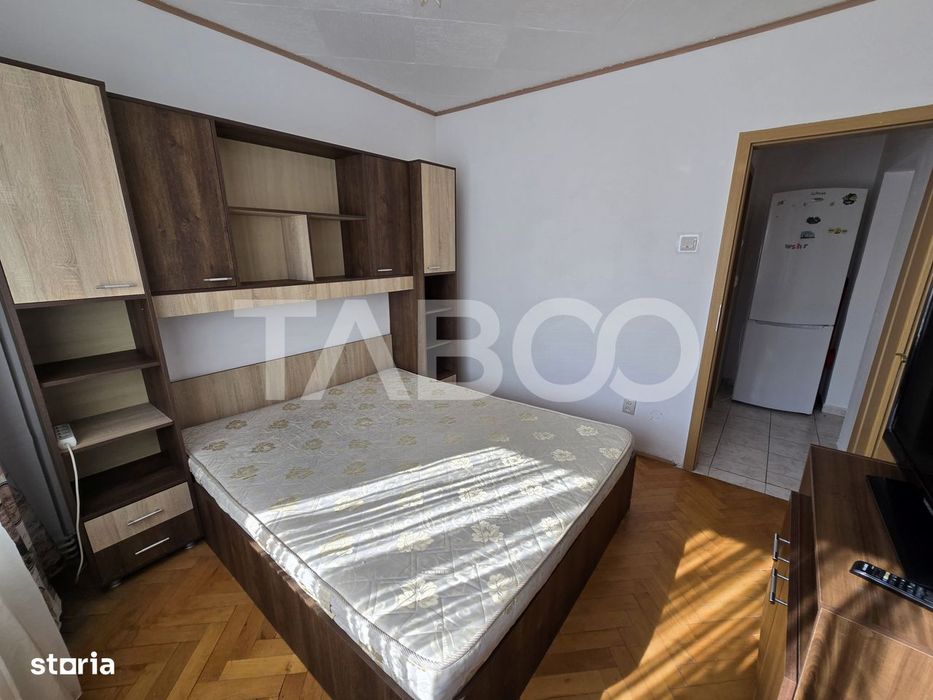 Apartament 2 camere de vanzare mobilat pivnita balcon Siretului Sibiu