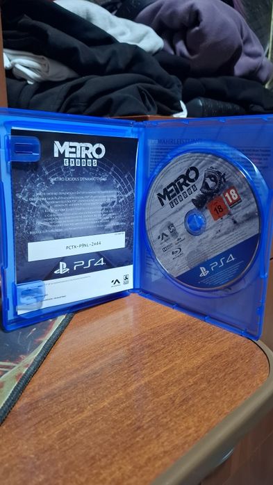 Диск PS4 PS5 Metro Exodus