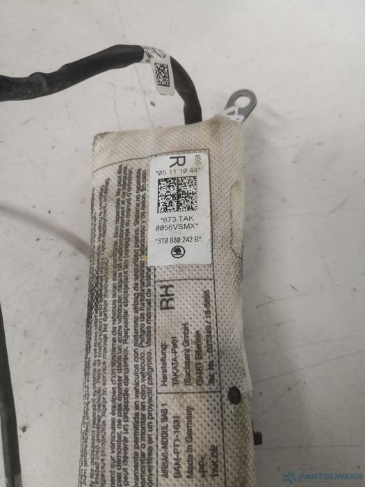 Airbag Scaun Dreapta Fata Skoda Superb (3U4) [ 2001 - 2008 ] Oem 3T088