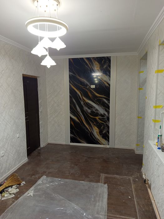 Ремонт квартир шпаловка обой краска отаченто гипскартон