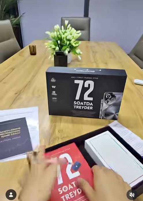 Noutbuk ,treyding kurs kafolati bilan