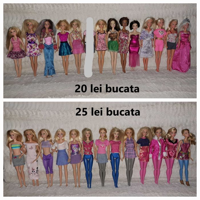 papusi Barbie Mattel - pret poza