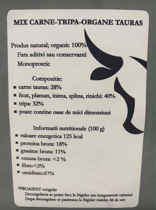 Hrana natural-organica pentru caini si pisici