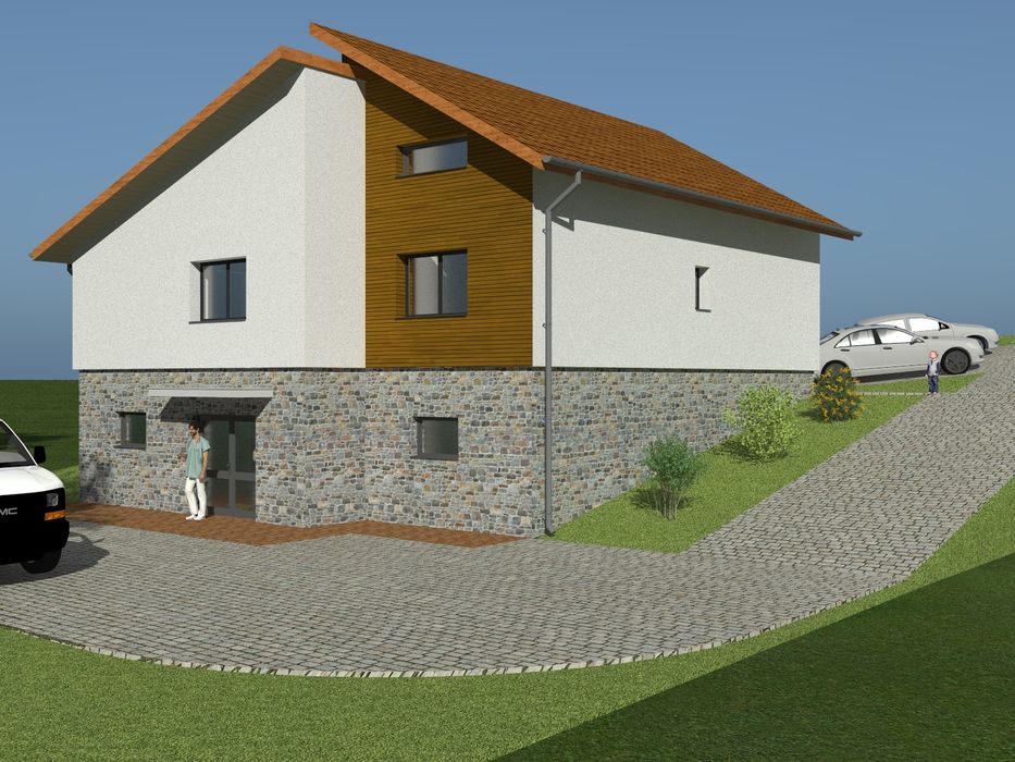 Teren 1.028 mp în Sântana de Mureș | Autorizație de construire + Materiale incluse | Utilități la teren
