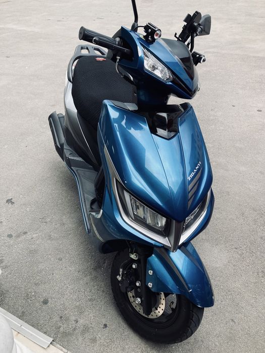 Мопед М8 синий