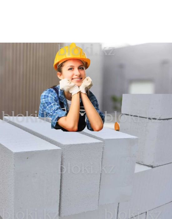 Автоклавный газоблок, теплоблок 60х30х10 Акция клей в подарок