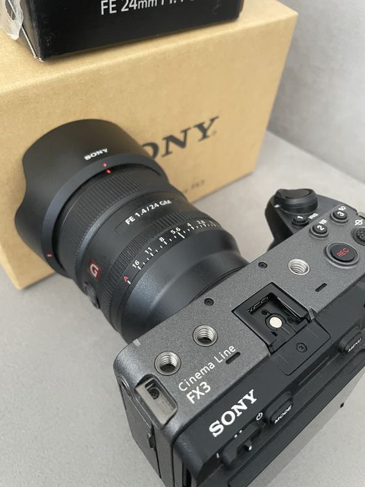 Sony FX3 с + Sony 24mm GM