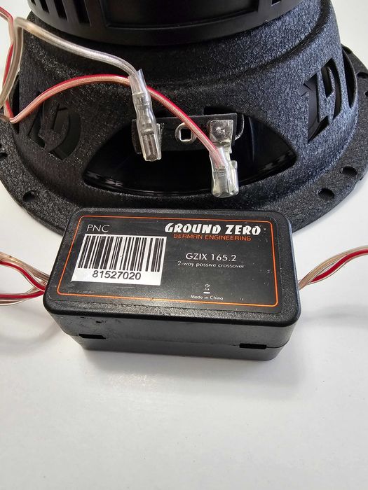 Авто говорители + пищялки Ground Zero 16.5 см, 90W RMS - КАТО НОВИ!