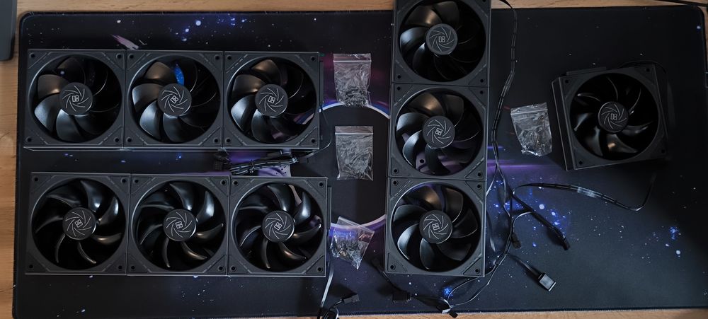 Новые вентиляторы (кулеры) 120мм для корпуса Thermalright M12Q ARGB