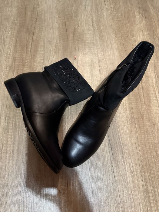 Сапоги теплые на меху размер 42-43!