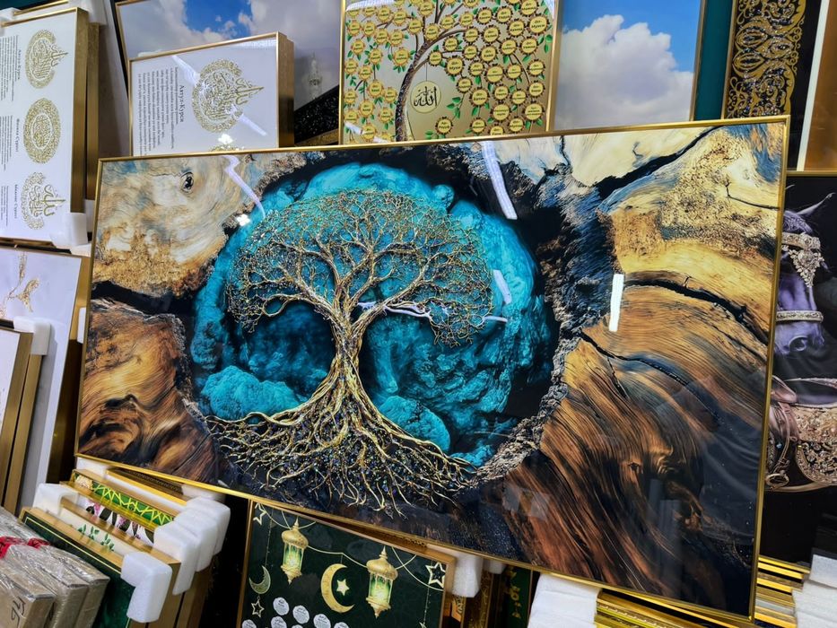 3д картины, эпоксидная смола