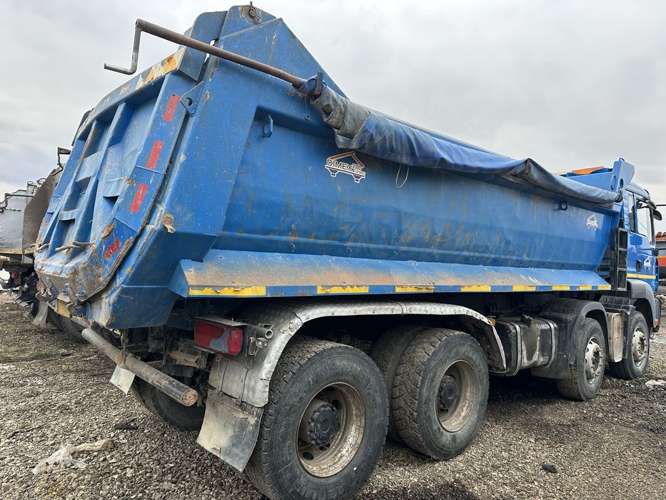 Bena 8x4 pentru Man cu cilindru in fata