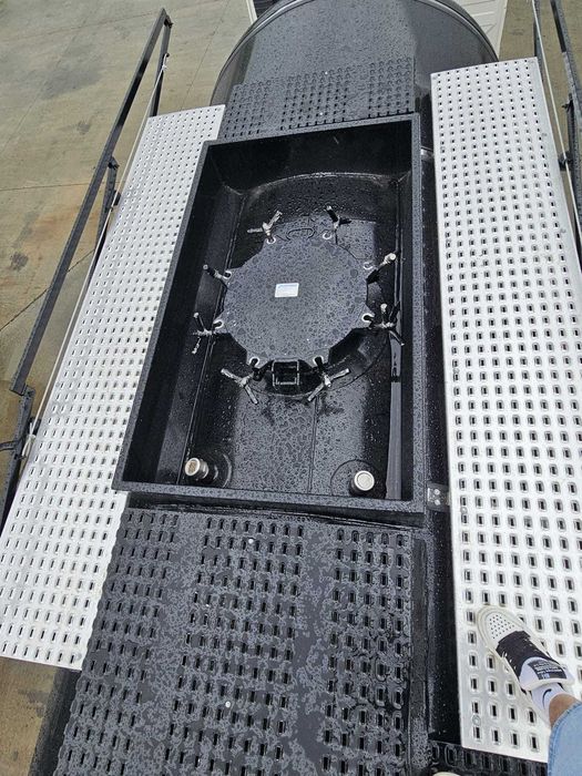 Semiremorca bitum inox noua