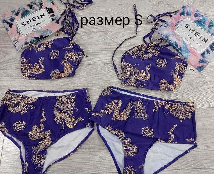 Нов бански с висока талия - Shein