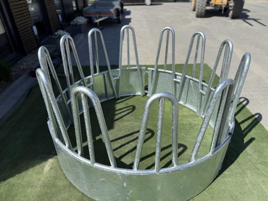 Iesle rotundă zincată pentru baloți, 12 locuri - Piese de schimb