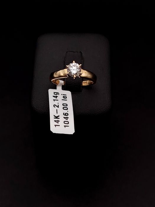 Bijuteria ROYAL inel din aur 14k 2.14 gr