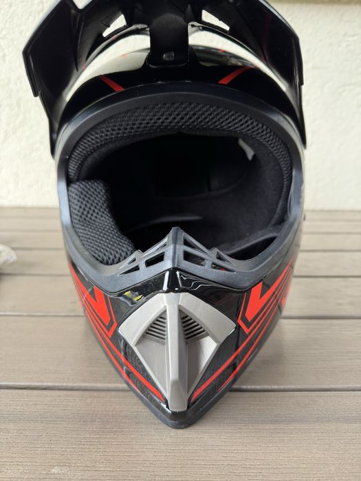 Casca moto cross atv trotineta Virtue , marimea 52-59 cm , NOU