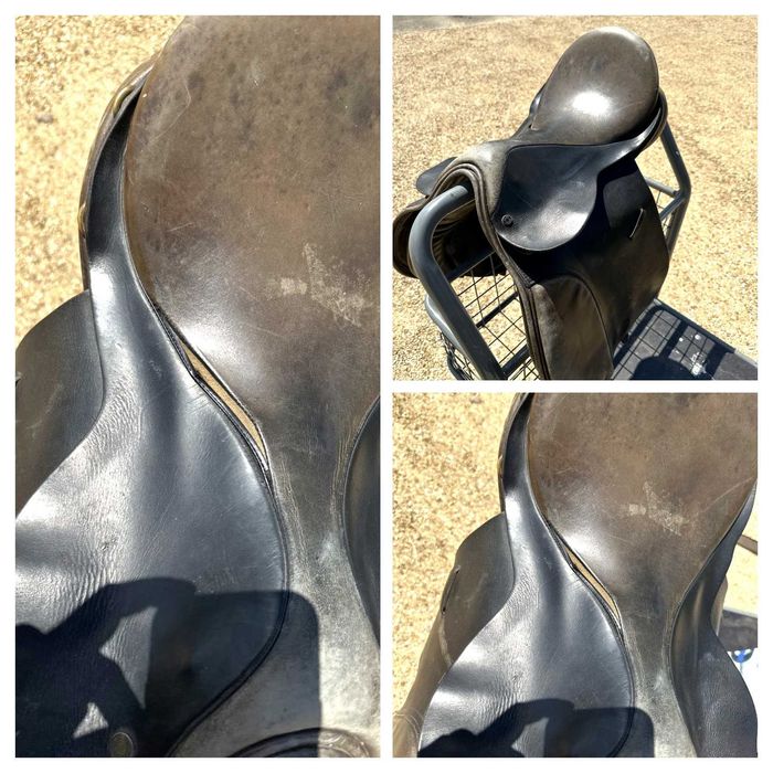 Английско седло със стремена