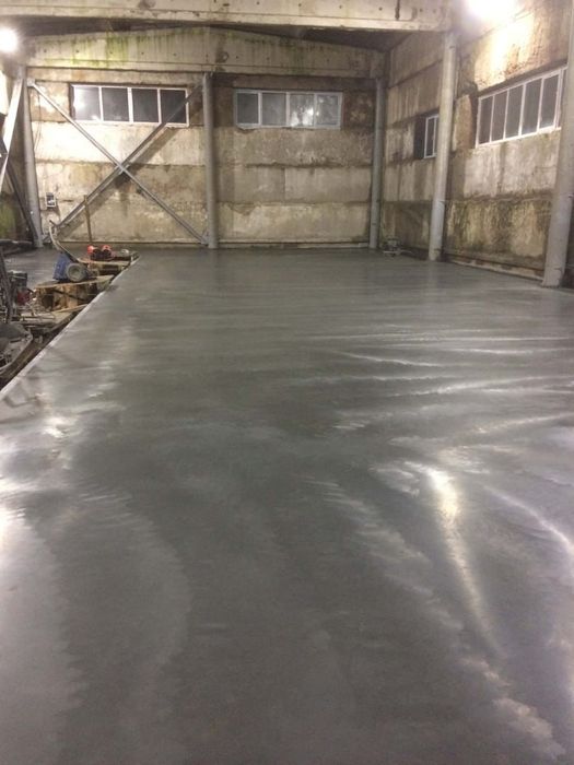 Топинг пол и шлифовка