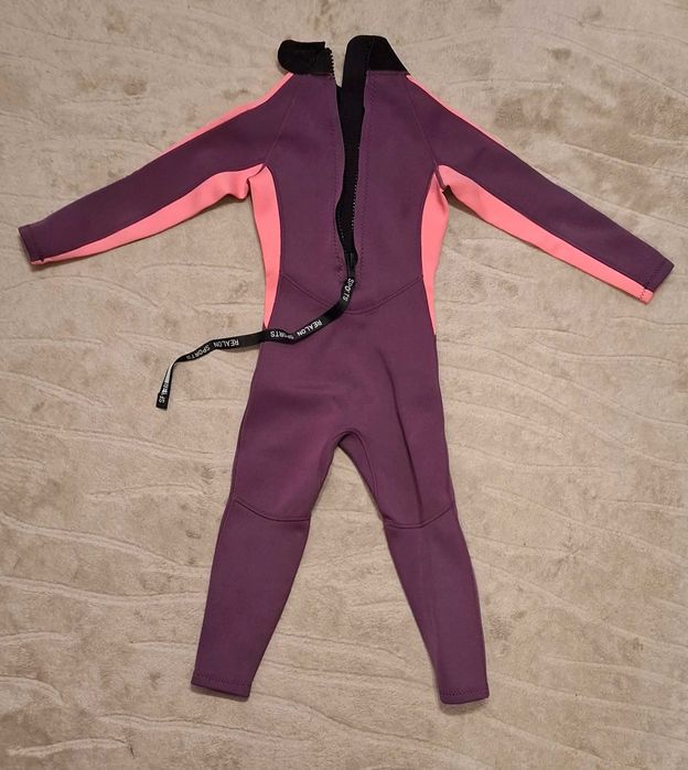 Costum inot copii, din neopren cu maneci lungi, 5 - 7 ani
