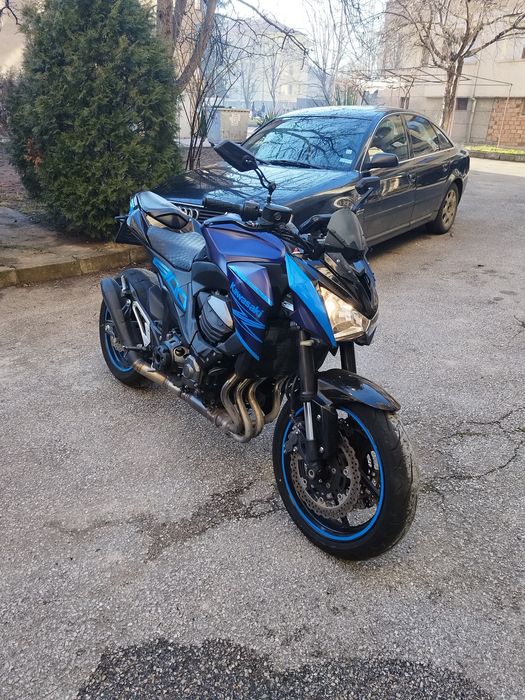 Kawasaki z800 син