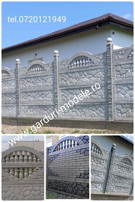 Garduri pentru protectie maxima .Transport Gratuit.din placi prefabric