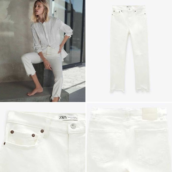 Zara - The bootcut cropped JEANS
