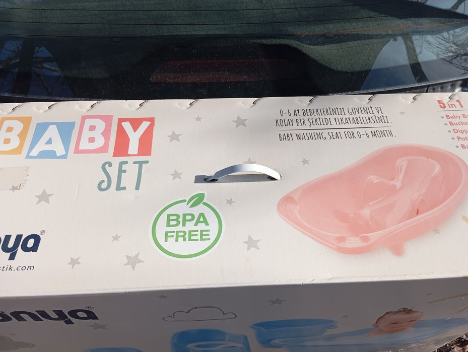 Детский набор для купания и гигиены