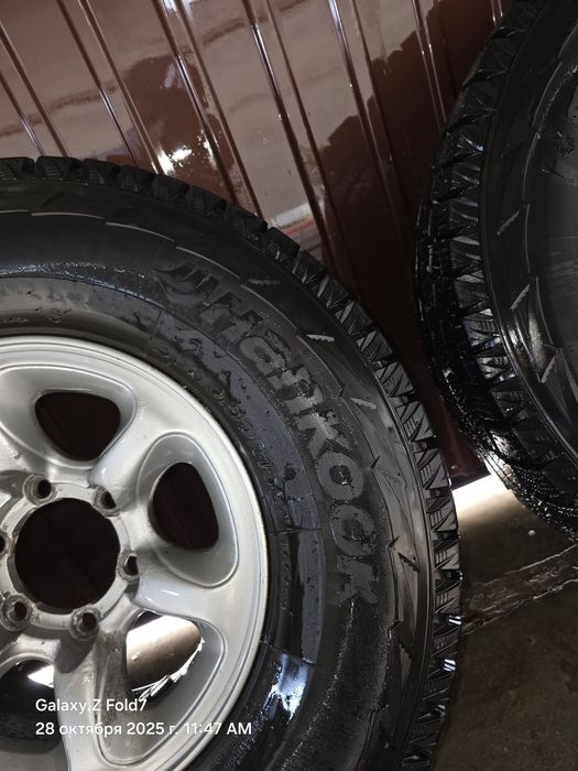 Резина зимняя с дискоми