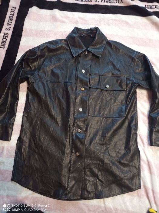 Кожена дамска риза-M/L/XL