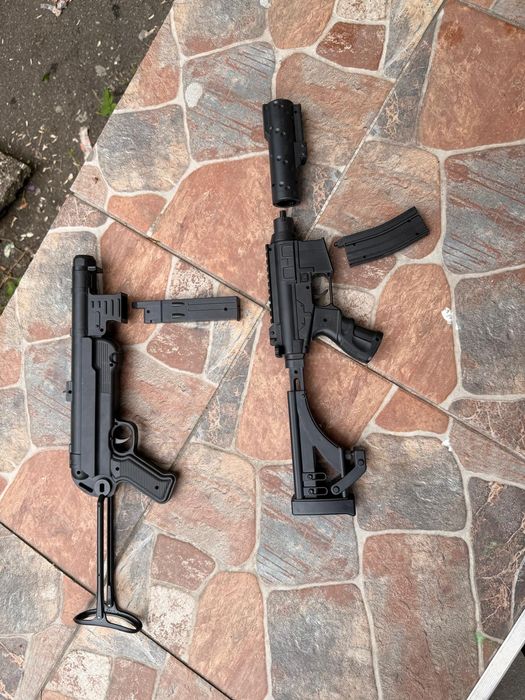 Pistoale airsoft cu bilute de plastic