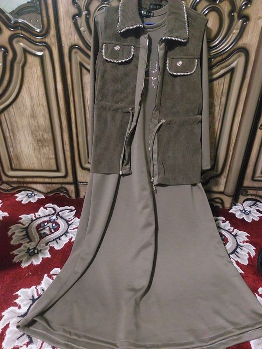 Hozirgi fason dvoyka kuzga qishga kiyishga qulaygina  2xil usulda kiyi