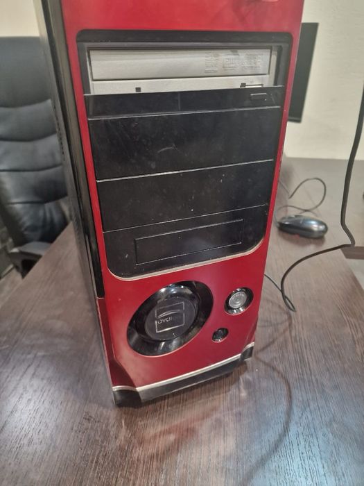 Компьютер системный блок hp  принтер клавиатура мышь полный комплект