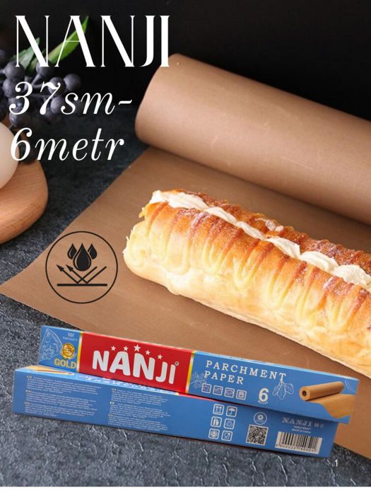 Пергамент бумага 37см-6м ( Белый Коричневый) Калька Когози Хитой Когоз