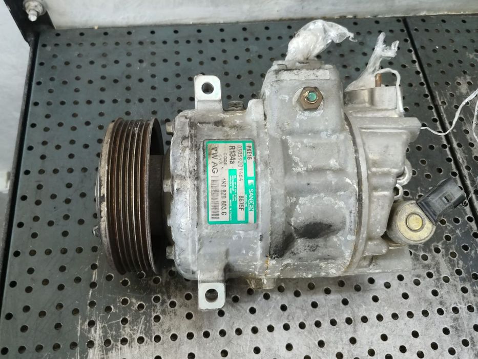 compresor clima ac vw touran golf 5 caddy seat altea 5p toledo 5p skoda octavia 2 audi a3 8p 1k0820803g