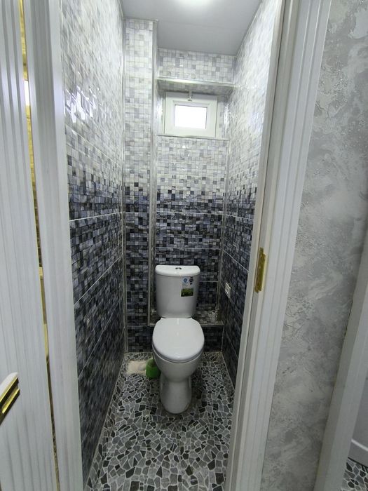 Янгиюль. Новый евро ремонт под ключ. 2 х ком. 1/2 кирпич . 58 м2. Огор