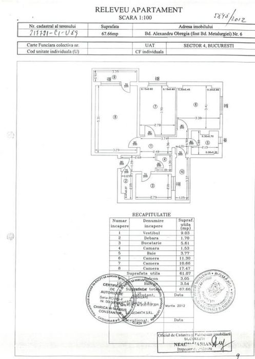 3 Camere-Decomandat-Berceni-Metrou Piata Sudului-1978-5/10-Parcare