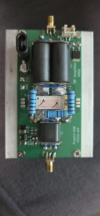 HF линеен усилвател (1.5-54 MHz)