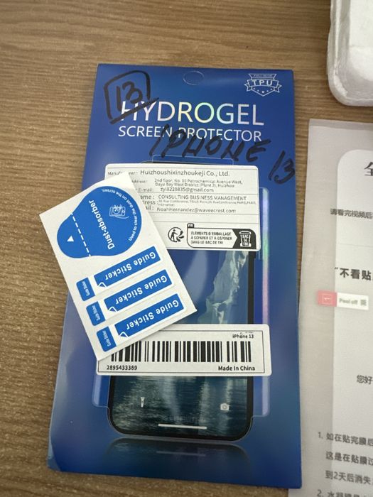 Folie hydrogel pentru Iphone 13 si 14 Pro Max