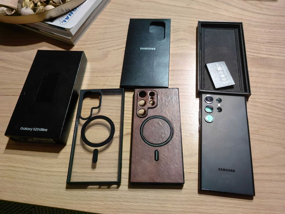 Telefon mobil Samsung Galaxy S23 Ultra, Dual SIM, 8GB RAM, 256GB, 5G