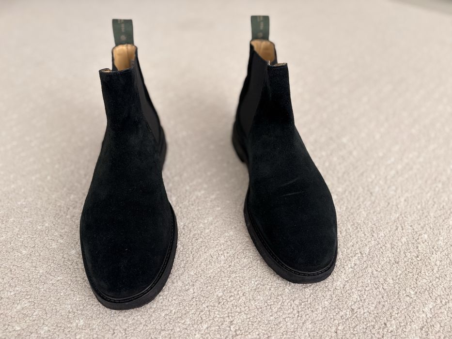 Ghete bărbați din piele întoarsă The Original 1936 - Copenhagen, mărimea 41, negru