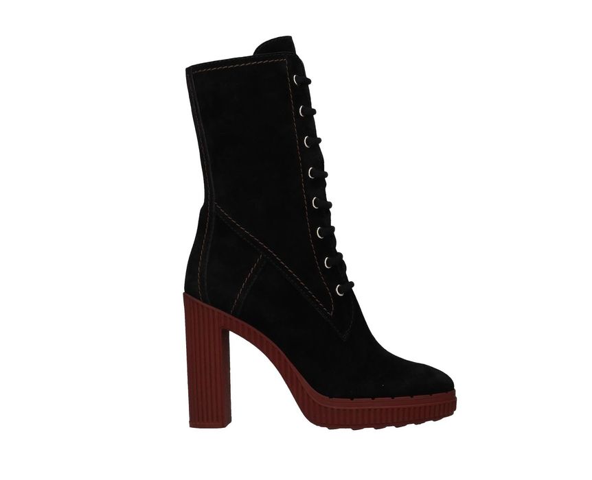 Велурени боти/ботуши Tod's, 39, нови