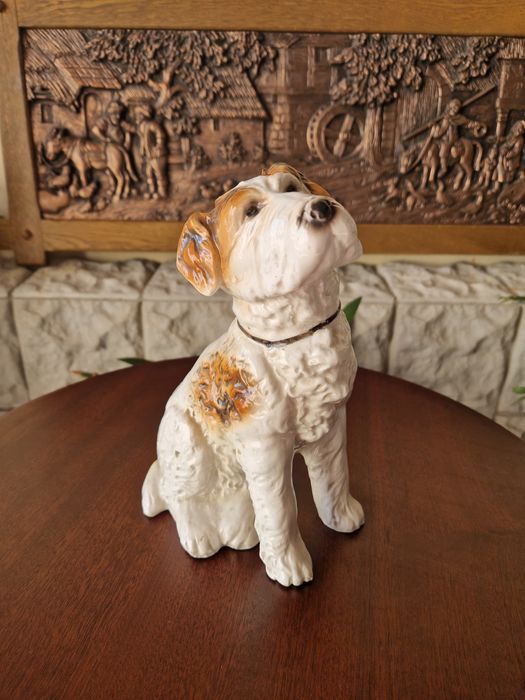 Рядка антикварна колекционерска немска порцеланова фигура Sitzendorf