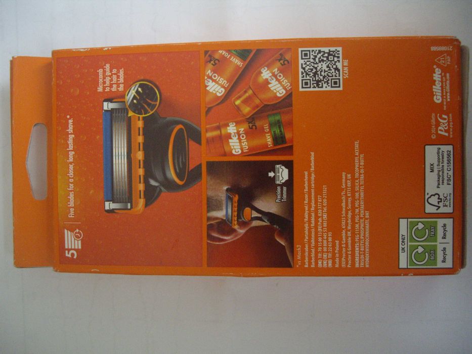 Чисто нова самобръсначка''Gillete Fusion 5''